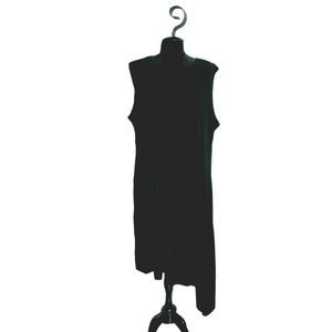 Affinity for Knits Black Stretch Jersey Dress ~ 2X